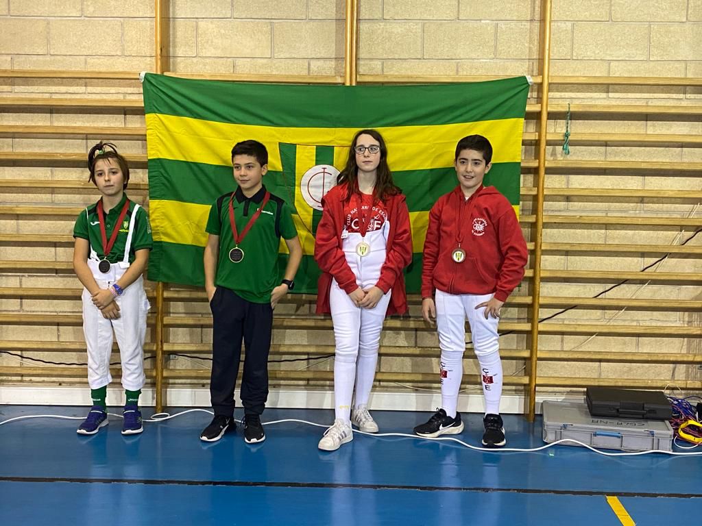 1&ordf; jornada Juegos Deportivos de Navarra de Florete M13 y M17